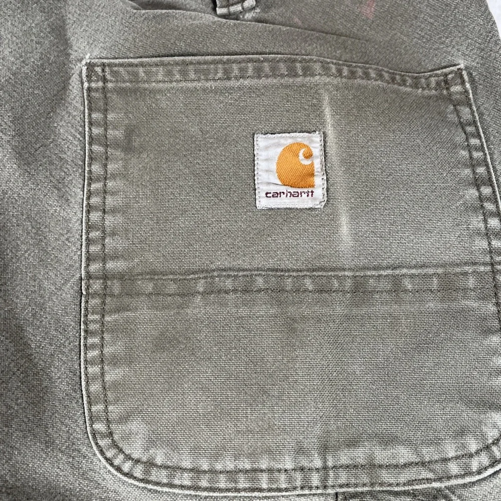 Carhartt Rugged Flex Relaxed Fit Duck Utility Black Work‎ Pant BN3279-M 38x32